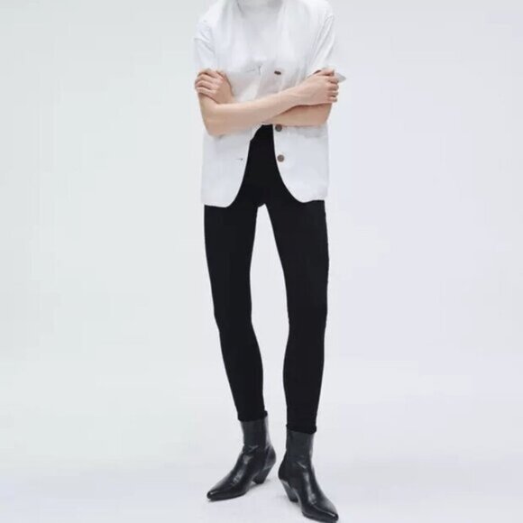 rag & bone Denim - Rag & Bone Flexi Nina Skinny Smooth & Sculpt Denim Black Jeans Size 24